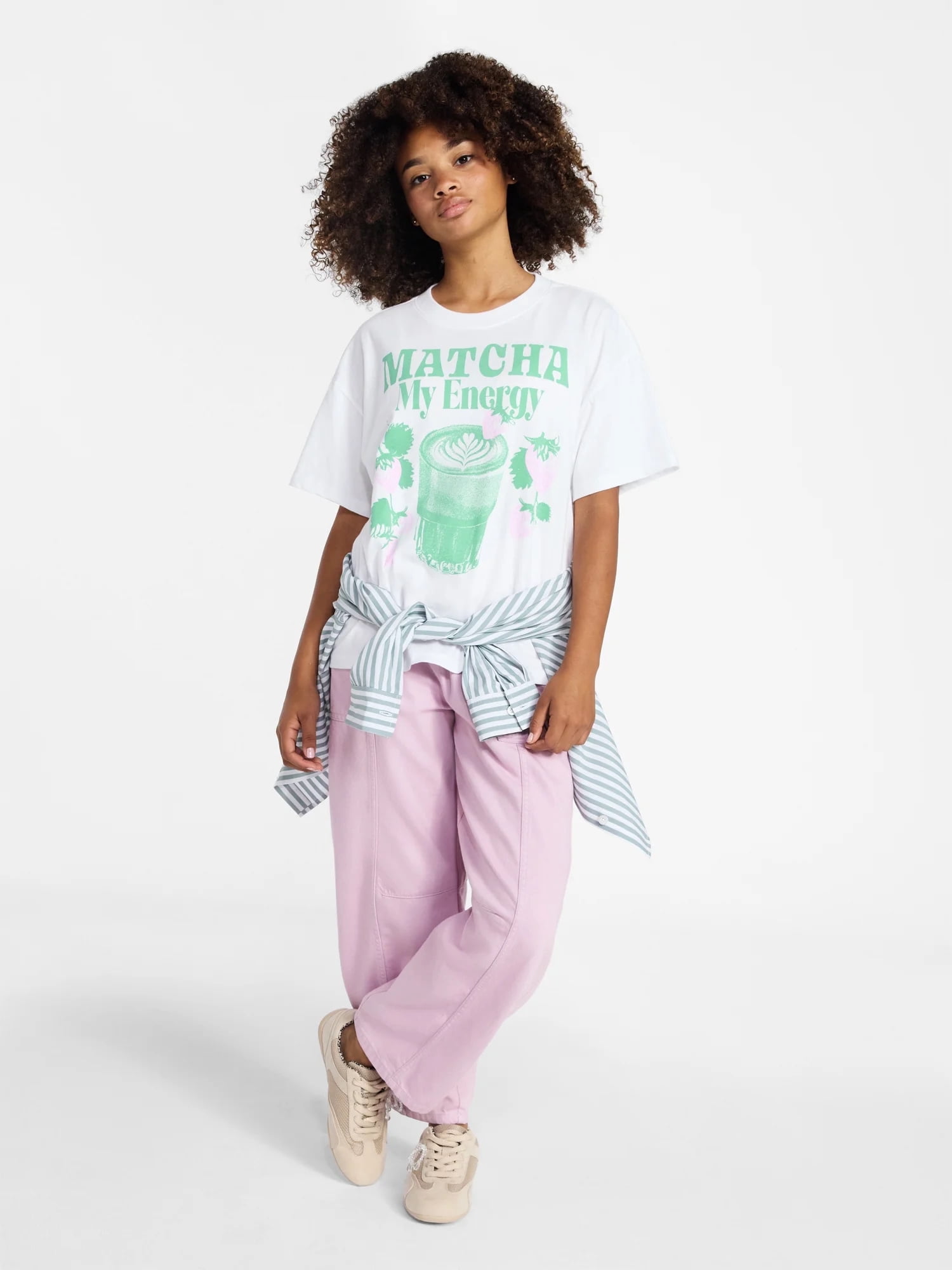 Weekend Academy Girls Barrel Leg Pants, Sizes 5-18