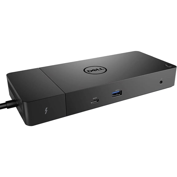 Restored Dell WD19TB 130W Power Delivery Docking Station, Black (Refurbished)