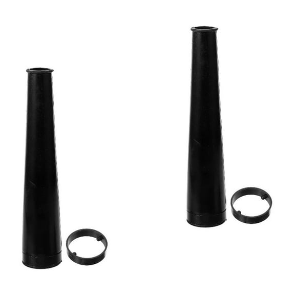 HOMEMAXS 2pcs Blower Extension Tube Blower Long Tube Blower Accessory Part Blower Connection Tube