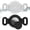Black+White, variant on WILLED Waterproof Airtag Dog Collar Holder for Apple Airtag Dog Tracker, 2 Pack GPS Tracking Accessories Anti-Lost Silicone Air Tag Holder Case for Pet Cat Dog Collars