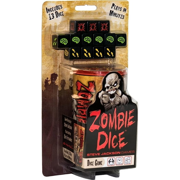 Juego de mesa Steve Jackson Games Zombie Dice