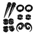 thumbnail image 3 of segolike 12 Pieces / Set Ear Stretching Kit Expander 6/8 / 10mm Acrylic Cone And Stopper, 3 of 6