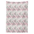 thumbnail image 3 of Ambesonne Eiffel Tablecloth Rectangular Table Cover, Floral Travel, 60"x90", Rose Black White, 3 of 4