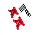 thumbnail image 3 of Soporte Amortiguador Universal Delantero y Trasero de Aleación de Aluminio para SCY1/16 16101 16102 16103 16101PRO RC Car Upgrade Parts Rojo, 3 of 5
