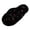 Black, variant on Women Cute Cherry Embroidery Fuzzy Faux Fur Thong Flip Flops Warm Flat Soft Sole Open Toe Indoor Fall Winter Fashion Casual House Slippers