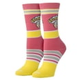 thumbnail image 2 of Cool Socks, Warheads Candy Pastel, Womens Crew Length, Funny Graphic Print- Large, 2 of 6