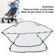 thumbnail image 3 of Protector Contra El Clima De Viaje, Cubierta De Lluvia Para Cochecito De Buena Resistencia, Resistente Al Viento, Universal Para Lluvia, 3 of 7