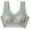 Green-05, variant on Women Full Coverage Bra Posture Correction Front-Close Bra, Wireless Push-Up Posture Bra