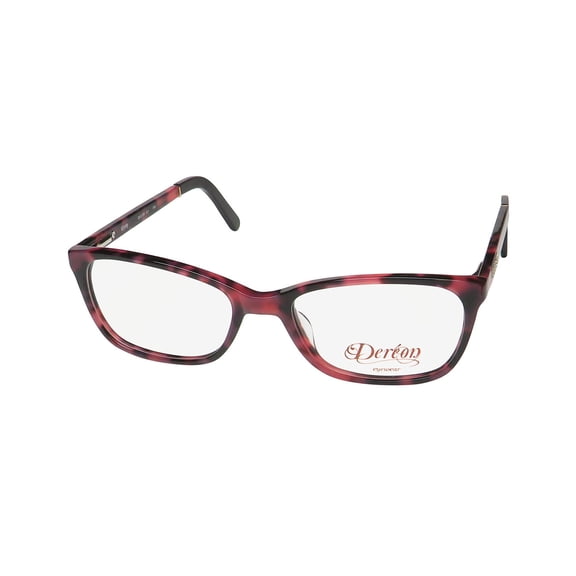 DEREON DOC 329 EYEGLASS FRAME/GLASSES BOLD CONTEMPORARY DESIGN WOMENS EYEWEAR