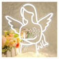 thumbnail image 1 of Letrero De Neón De Ángel Con Luz LED Regulable, Alimentado Por USB Para Dormitorio, Hogar, Bar, Fiesta, Sala De Juegos O Club Decoración 37cmx32.5cm, 1 of 4