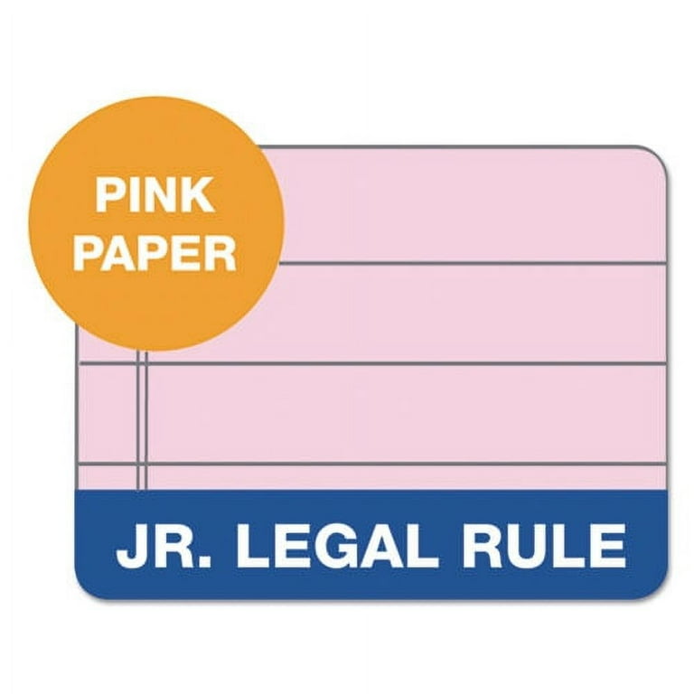 Prism + Colored Writing Pads, Narrow Rule, 50 Pastel Pink 5 x 8 Sheets, 12/Pack Prism + Colored Writing Pads, Narrow Rule, 50 Pastel Pink 5 x 8 Sheets, 12/Pack