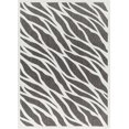 thumbnail image 5 of Hauteloom Astra Living Room, Bedroom Patio Outdoor Area Rug - Contemporary - Off White, Black - 7'10" x 10', 5 of 9
