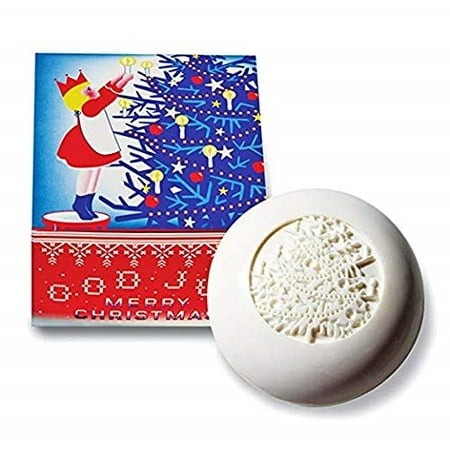 - Swedish DreamTM Christmas Soap Embossed with Christmas Tree-5 oz Bar