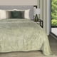 thumbnail image 4 of Cobertor Ligero Matrimonial Elefantito Ocaso Color Verde Premium Jacquard 3D, 4 of 7