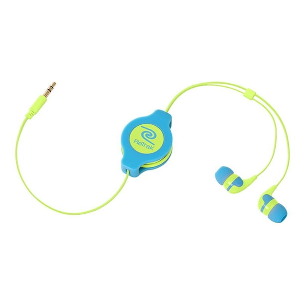 ReTrak Neon ETAUDNBUYE Earphones inear vertical wired 3.5 mm