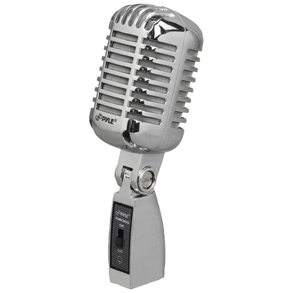 Zeg opzij Vergelden Vaderlijk Pyle Pro® Classic Retro Vintage-style Dynamic Vocal Microphone (silver) -  Walmart.com