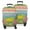 Pioneer Flower Floral-2, variant on Pioneer Flower Floral Print Pattern Luggage Cover Fashion Suitcase Cover Baggage Covers Fit 25-28 Inch Luggage (Go Travel)
