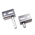 thumbnail image 4 of HONMEET Tall Building Rotary Door Hinge Silver 10Pcs 1In, 4 of 8