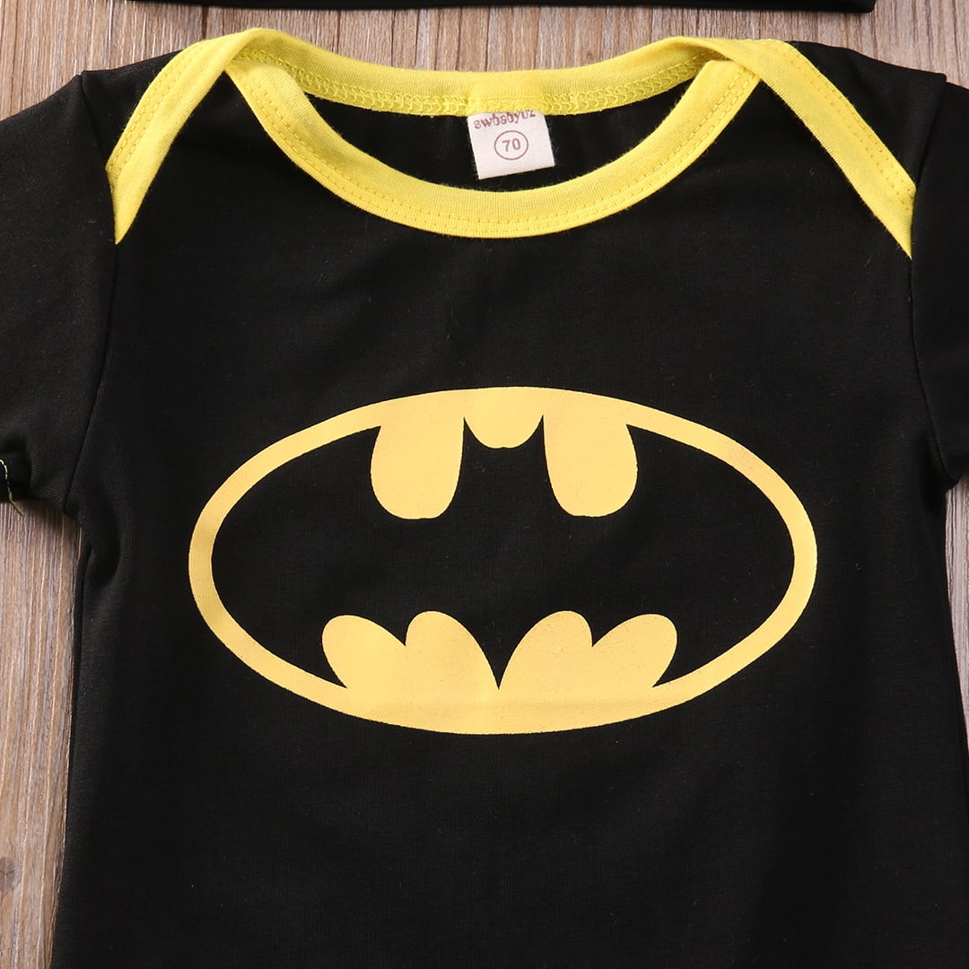 Batman Baby Boy Super Hero Colorblock Jumpsuit