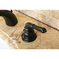 thumbnail image 2 of Kingston Brass Kb955 Mini Robinet de Lavabo à Large Diffusion - Finition Bronze Huilé, 2 of 4