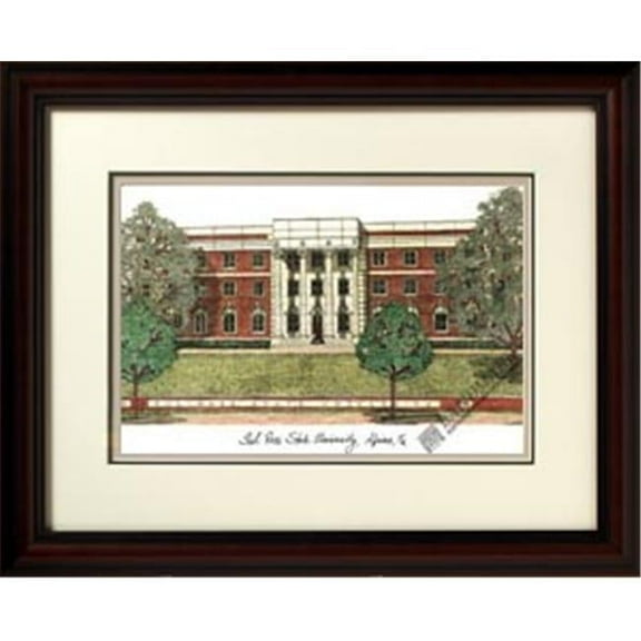 Campus Images TX984R 18'' x 14'' Sul Ross State University Alumus Frame