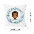 thumbnail image 1 of CaiYueKe Easter Throw Pillow Cushion Cover Decorative Holiday Home Decor Soft Plush Accent Pillow for Kids Room Sofa Bed Living Nursery Decorations Gift Ideas Basket Stuffer Spring Seasonal Decor, 1 of 6
