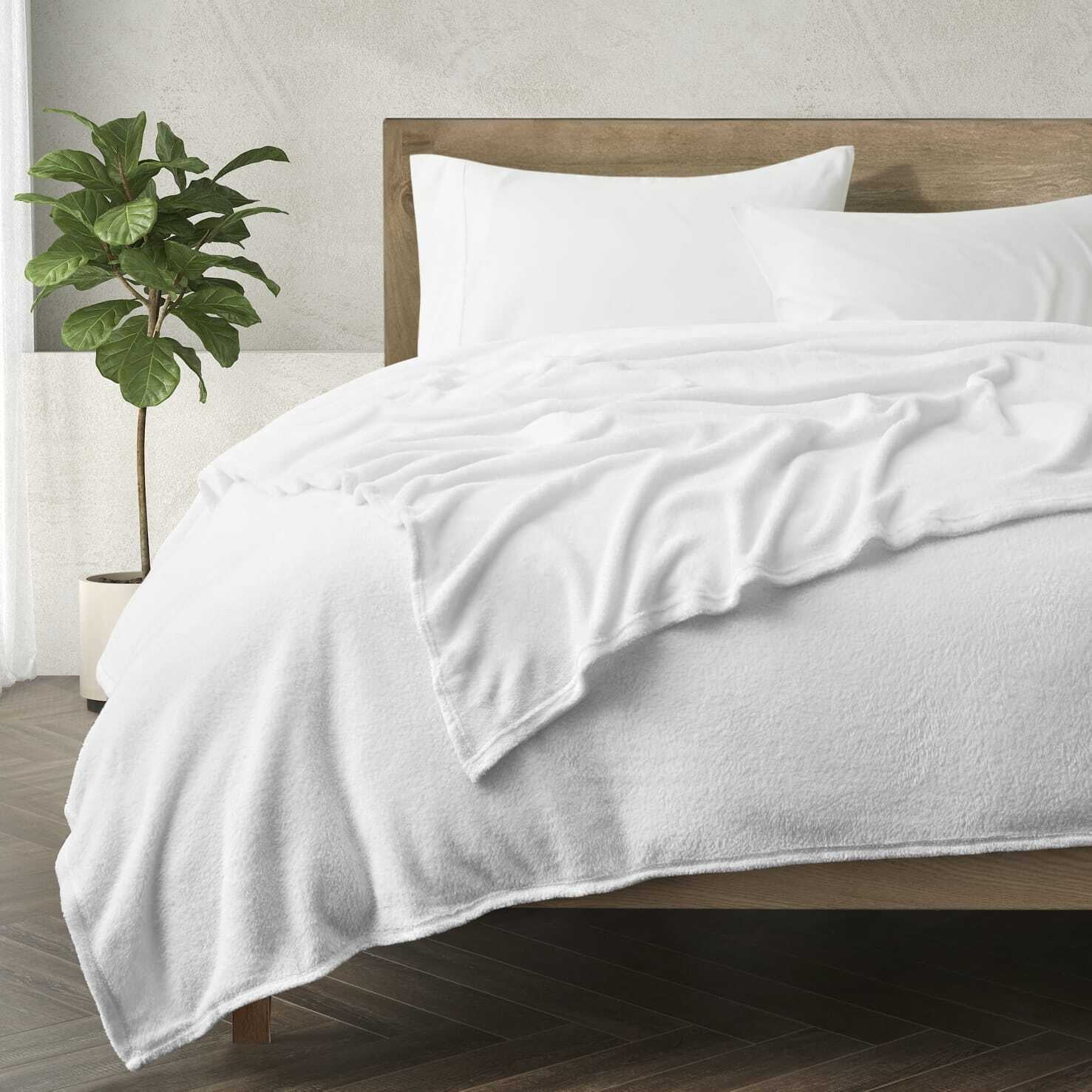 Soft, Small Throw Blankets 50" x 60" 16 VIBRANT COLORS