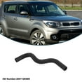 thumbnail image 3 of Manguera del radiador Unique Bargains, manguera de calefacción del radiador, manguera de salida del radiador No. 254112K000 para Kia Soul 2010-2012, tubo de agua de goma negro 1 Pc, 3 of 6