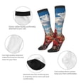 thumbnail image 3 of Yiaed Tomato Field Bottle Print Great elasticity Adult Stockings Sports socks for Men and Women, 3 of 6