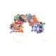 thumbnail image 1 of Birthday Banner Animal Hanging Paper Flags For Childrens Celebration Assorted Color Triangle Bunting 15Pcs, 1 of 3