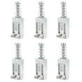 thumbnail image 1 of Cergrey 6pcs Zinc Alloy Tremolo Bridge Saddles With Screw Spring For Electric Guitar, 1 of 8