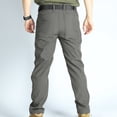 thumbnail image 5 of Mens Pants, Awwp Cargo Work Pants Lightweight Outdoor Hiking Pants for Men Grey XL, 5 of 7