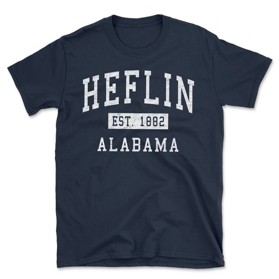 Heflin Alabama Classic Established Men's Cotton T-Shirt