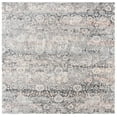 thumbnail image 3 of SAFAVIEH Alhambra Euphemia Floral Bordered Area Rug, Cream/Grey, 6'7" x 6'7" Square, 3 of 12