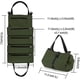 thumbnail image 4 of Bolsa organizadora enrollable para herramientas, bolsa de lona resistente para guardar herramientas con 5 bolsillos con cremallera para llaves, dados, destornilladores y otras herramientas., 4 of 4