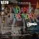 thumbnail image 3 of Letrero de neón LED Happy Birthday Ecluloriven 40 x 25 cm USB, 3 of 8