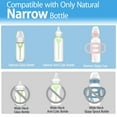 thumbnail image 2 of Sippy Spout Nipples Compatible with Dr. Brown's Narrow Bottles & Sippy Spout Bottles, Replacement Silicone Bottle Nipple BPA-Free, Soft Transition Spout for Sippy Cups, 6m  (5 Pack), 2 of 7