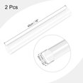 thumbnail image 2 of Acrylic Pipe Clear Round Tubing 41mm ID 45mm OD 18" for Lamps and Lanterns, Water Cooling System 2pcs, 2 of 6