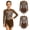 Brown, variant on Girls Fringe Leotard Shiny Rhinestone Tassel Latin Dance Dress Cha Cha Competition Dancewear Fluorescent Green 6
