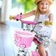 thumbnail image 3 of Timbre de bicicleta de latón con forma de mariquita de plástico para niños, regalo (rosa), 3 of 6