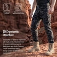 thumbnail image 2 of TOMVIGX Work Pants for Men Ripstop Fabric Stretch Hiking Pants Relaxed Fit Waterproof Trousers Outdoor Travel Hunting Camouflage Cargo Pants with Pockets S, 2 of 4