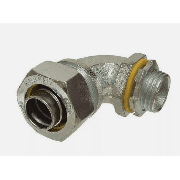 Raco 3422-8 Electro Plated 90 Deg. Liquid Tight Connector 1/2 in.
