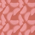thumbnail image 1 of Ahgly Company Indoor Square Patterned Light Coral Pink Area Rugs, 6' Square, 1 of 1