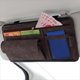 thumbnail image 1 of Cipaher Organizador de Visera de Coche con Cremallera para Pasaporte, Permiso de Conducir, Gafas de Sol y Cambio, 1 of 5