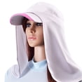 thumbnail image 5 of SPRING PARK Sun Cap Fishing Golf Hat Wide Brim Cool UV Sun Safari Cap Flap for Women & Men, 5 of 7