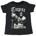 thumbnail image 1 of Tupac Shakur - Camiseta All Eyez On Me de Algodón para Mujer (Negro), 1 of 2