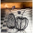 thumbnail image 3 of Set Of 2 Woven Pear With Leaf Sculpture, 3 of 3