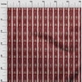 thumbnail image 2 of oneOone Silk Tabby Dark Red Fabric Stripe & Women Face Craft Projects Decor Fabric Printed By The Yard 42 Inch Wide, 2 of 4