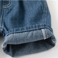 thumbnail image 4 of MXIEZI 1-8 Years old Baby Boys Denim Shorts Toddler Cotton with Pockets Jeans Shorts Summer Elastic Waist Five Pants for Kids, 4 of 9