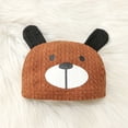 thumbnail image 6 of UAYOTSE Baby Boys 3 Piece Bear Outfit Ribbed Bodysuit Overalls Hat Infant Fall Clothing Size 12-18 Months, 6 of 8